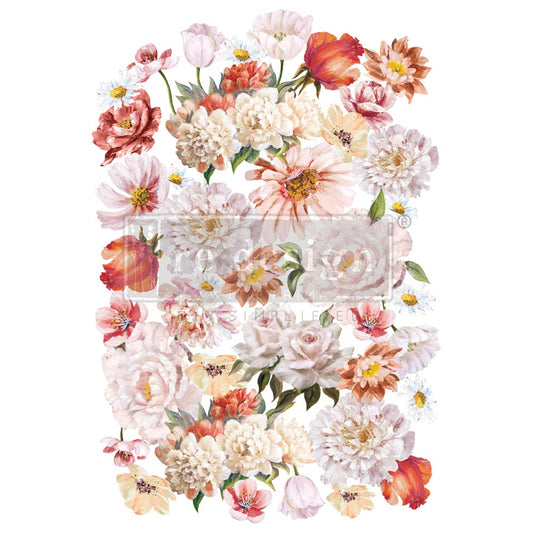 Pretty in Peach (61 x 89cm) - Redesign Décor Transfers® Vintage Paint