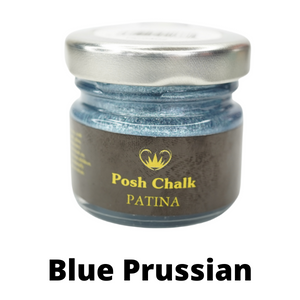 Posh Chalk Aqua Patina's (30ml)