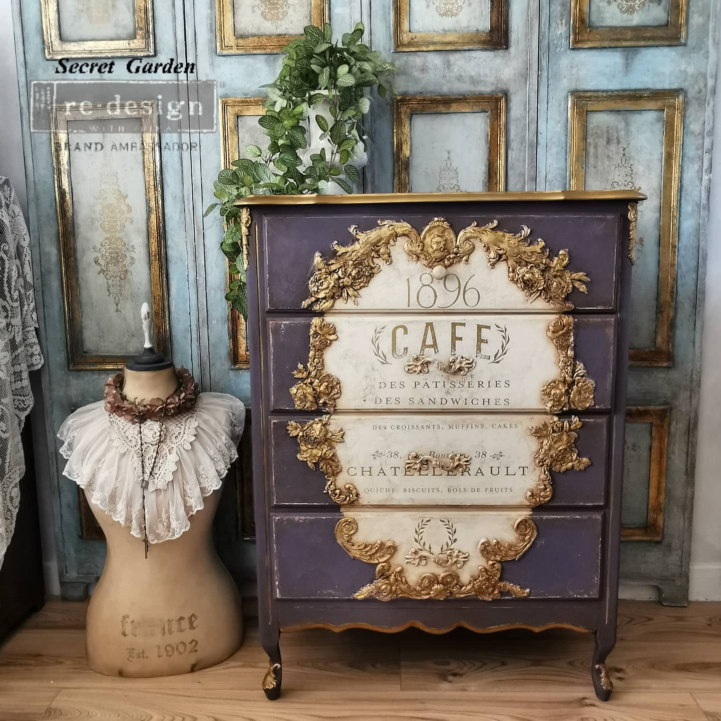 Somewhere in France (60,96 x 86,36cm) - Redesign Décor Transfers® Vintage Paint
