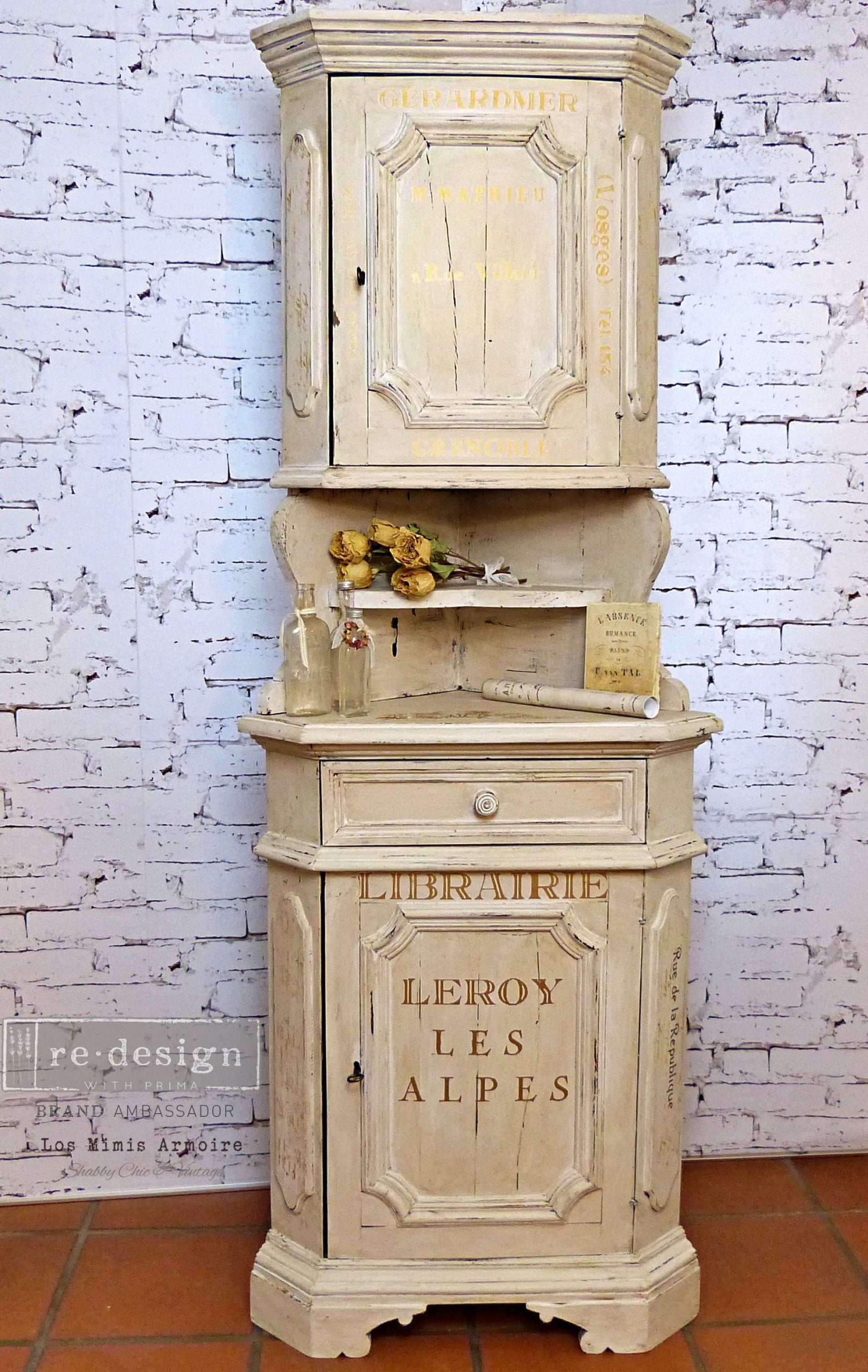 Somewhere in France (60,96 x 86,36cm) - Redesign Décor Transfers® Vintage Paint