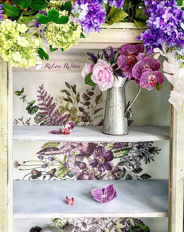 Vigorous Violet (121,92 x 88,90cm) - Redesign Décor Transfers® Vintage Paint