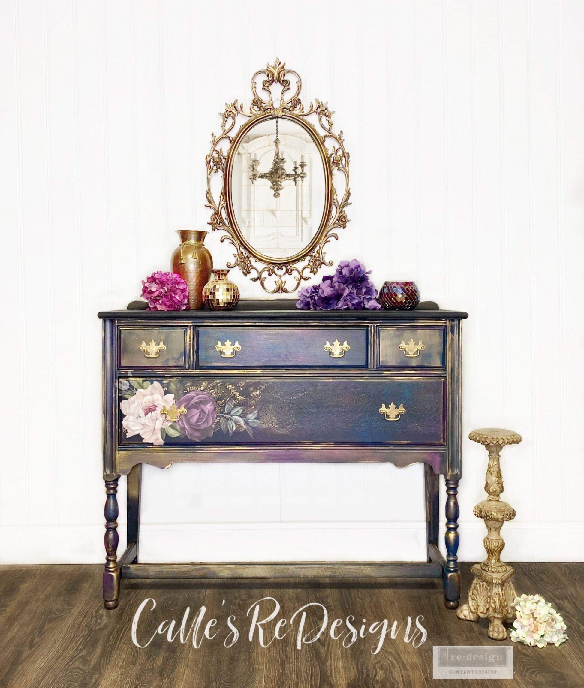 Redesign Transfer - LA VOLIERE (88.9cm x 60.96cm) | Rustic Farmhouse Charm Redesign Transfer - LA VOLIERE (88.9cm x 60.96cm) | Rustic Farmhouse Charm