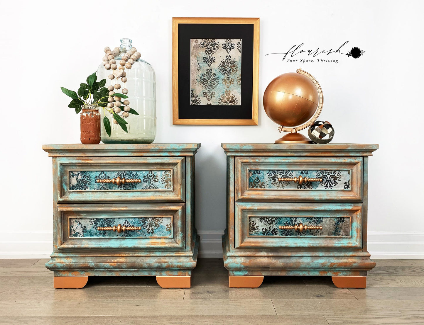 Patina flourish - Redesign découpage Redesign with Prima